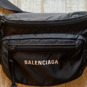 Balenciaga Black Belt Bag